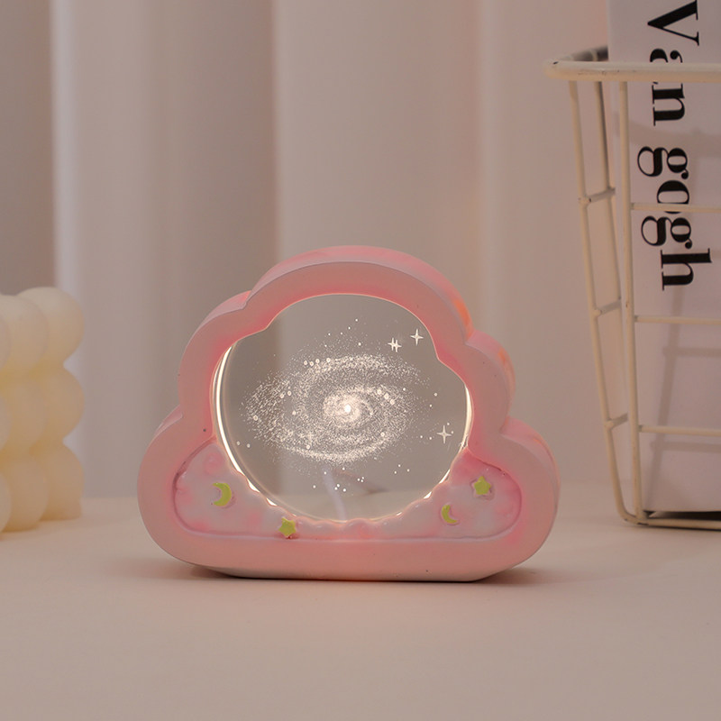 发光云朵树脂小夜灯生日礼物女生送闺蜜女朋友女孩实用高级感小众