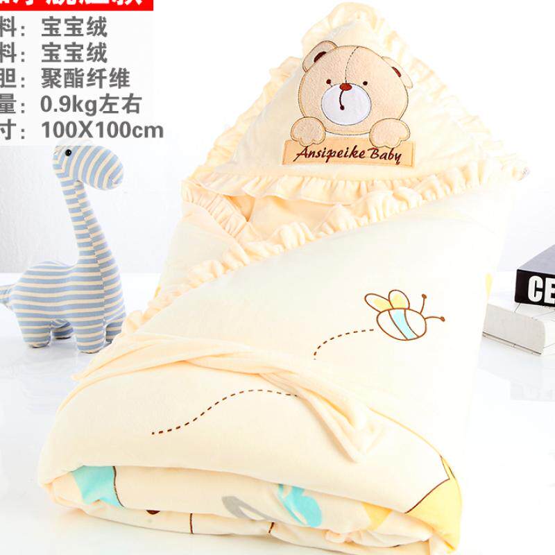 新生儿婴儿宝宝抱被包被刚出生新款小孩用品初生儿床上包巾被子