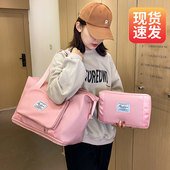 可登机旅行包女短途手提大容量运动健身轻便待产收纳出差行李袋子