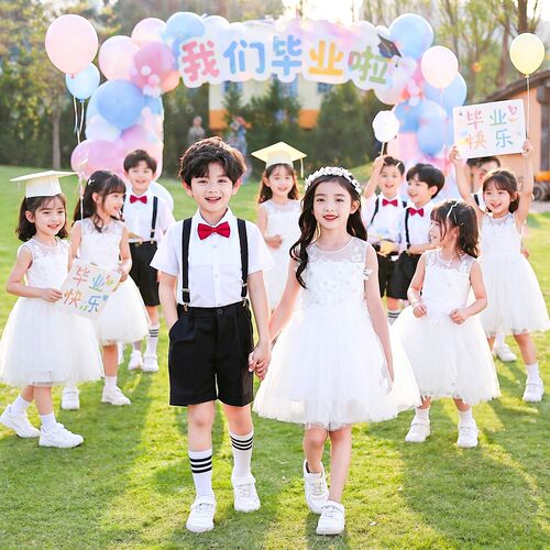 六一儿童演出服幼儿园毕业礼服