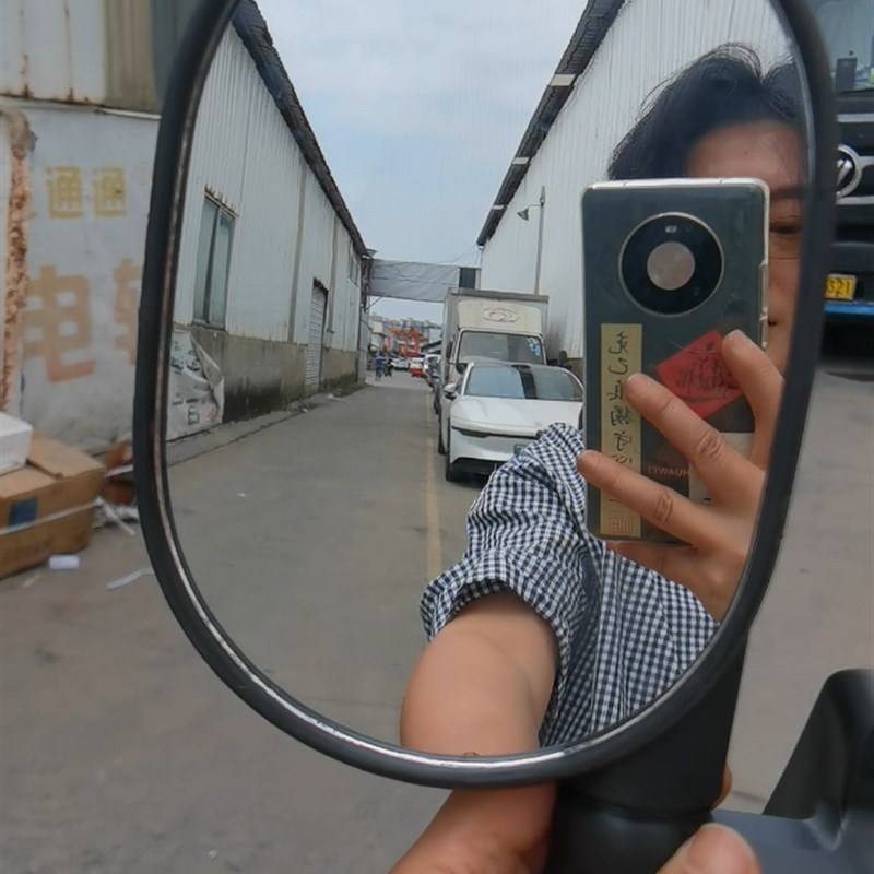 台铃X4X5X6X7Q8电动三轮车休闲三轮车篷车反光镜倒车镜后视镜休闲