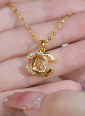 网红灵动C形锁骨链女轻奢小众