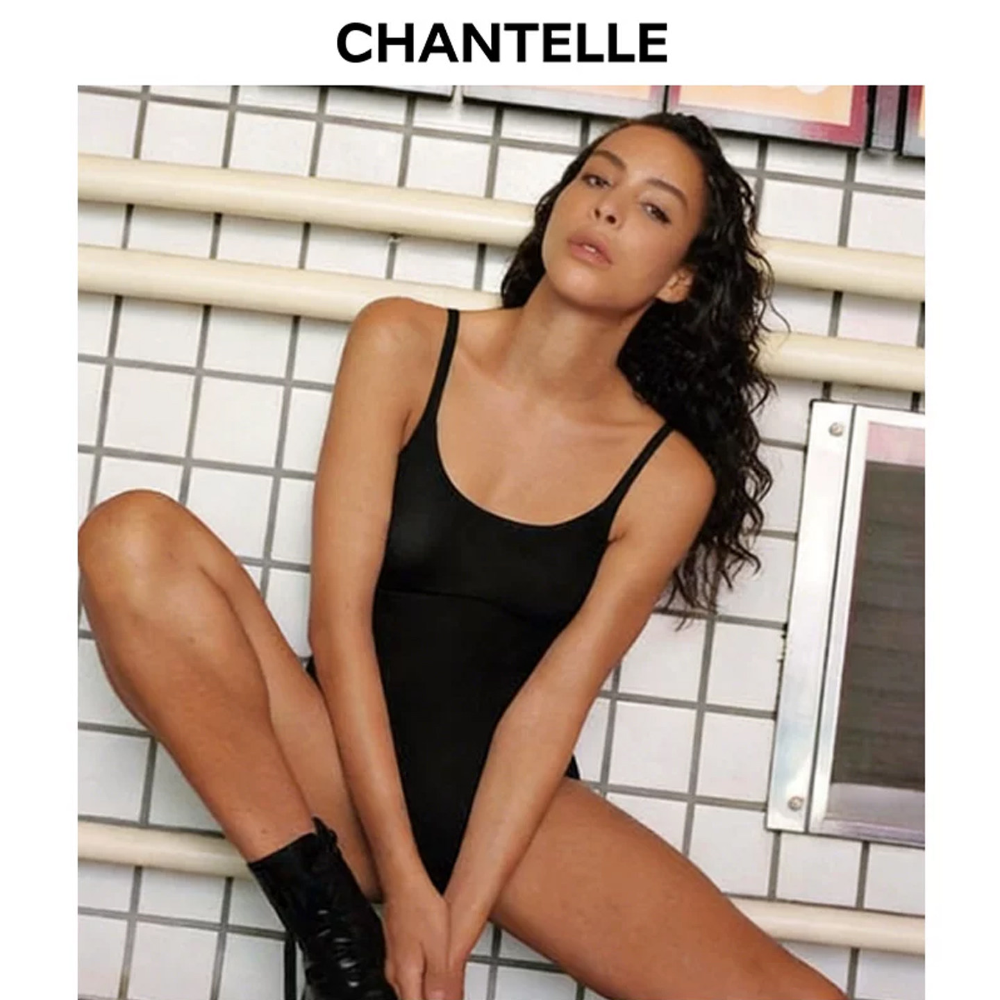 CHANTELLE仙黛尔带胸垫吊带背心