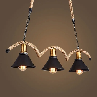 loft复古工业风三头创意个性餐厅