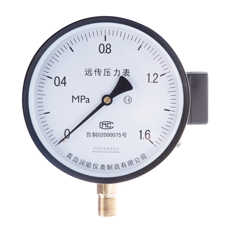 极速。润能远传压力表0-p1.6MPa数显YTZ150电阻信号恒压供水变频