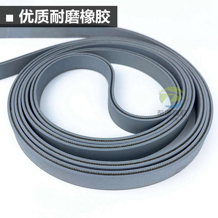 。糊盒机进口双灰皮带粘盒机高抗磨防打滑传送带柔软型糊盒机传动