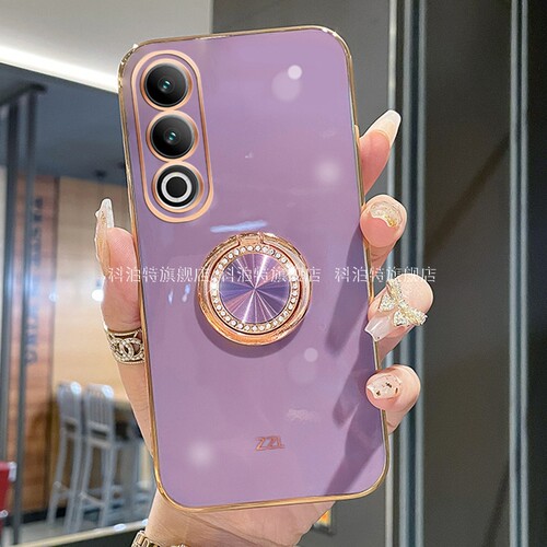 oppoK12x手机壳plus闪钻支架防摔