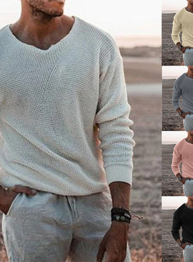 SweaterV-neckLonglvPu