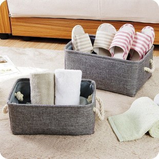 cloth wardrobe storage box cotton bedroom storage baskets