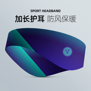 运动发带男护耳头套跑步保暖防冻耳套遮额头防风抹额耳罩冬季护耳