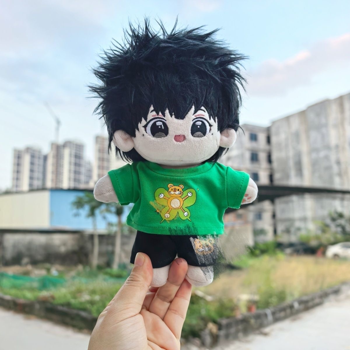 17cm拉布布娃衣10/20厘米棉花娃娃陆虎演唱会同款娃衣短袖T恤娃衣