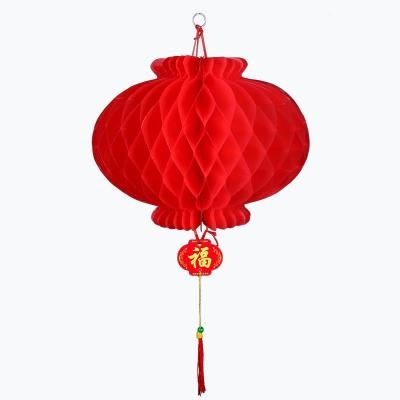 春节小灯笼连串防雨韩式挂式红色小号玩具用品店铺过年元宵节大.