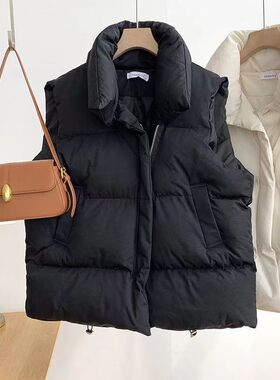 winter cotton vest women sleeveless padded coat jacket棉背心