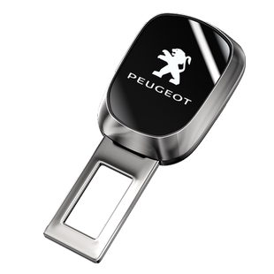 标致汽车安全戴卡扣307/308/3008/5008/4008标志延长器插带接头片