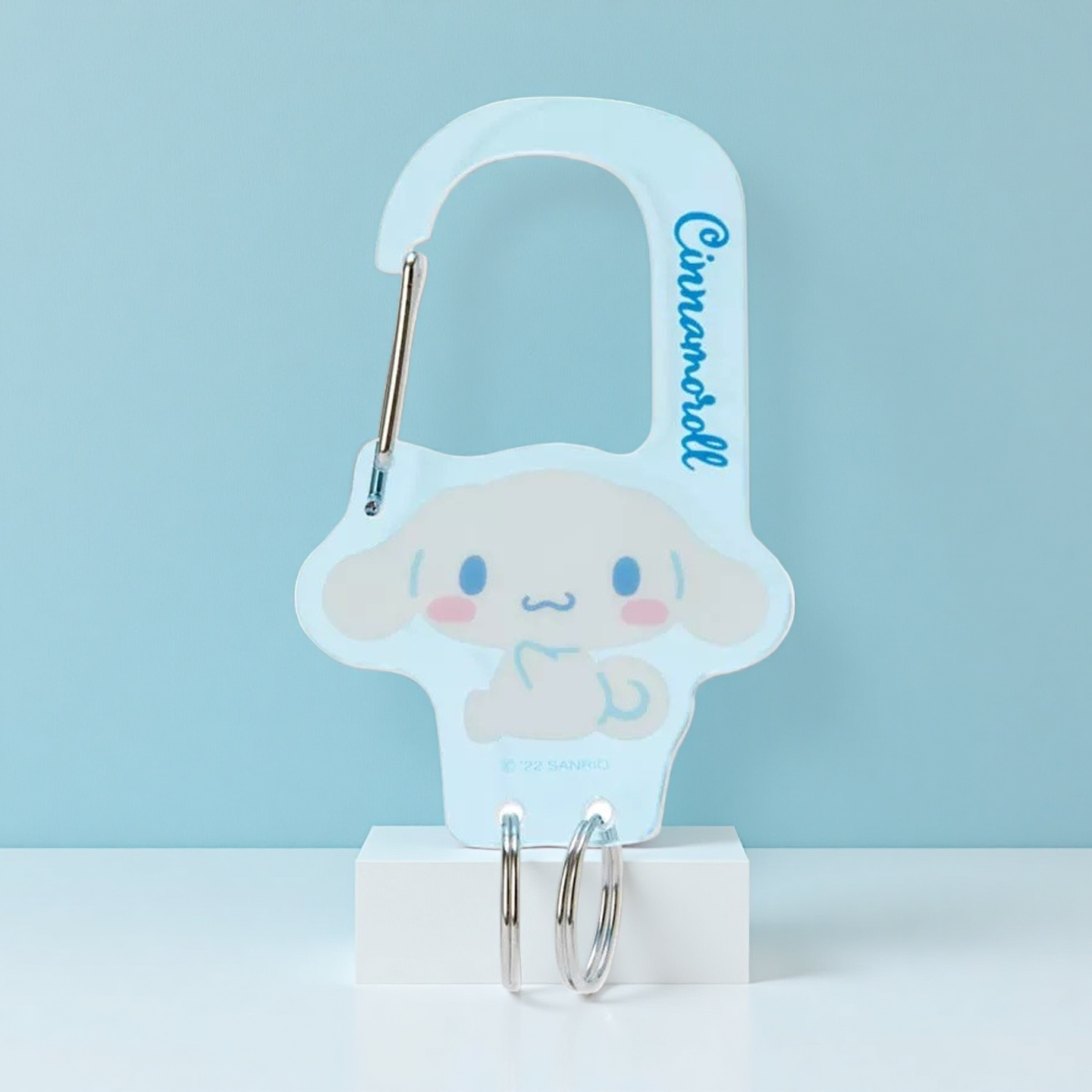 大耳狗卡通装饰钥匙扣锁口圈