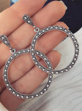 hot selling dangler fashionable large earrings 大圈耳环耳饰