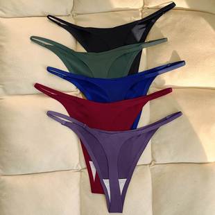 Sexy Sports Panties Ms Underpants Seamless Thong G String 裤