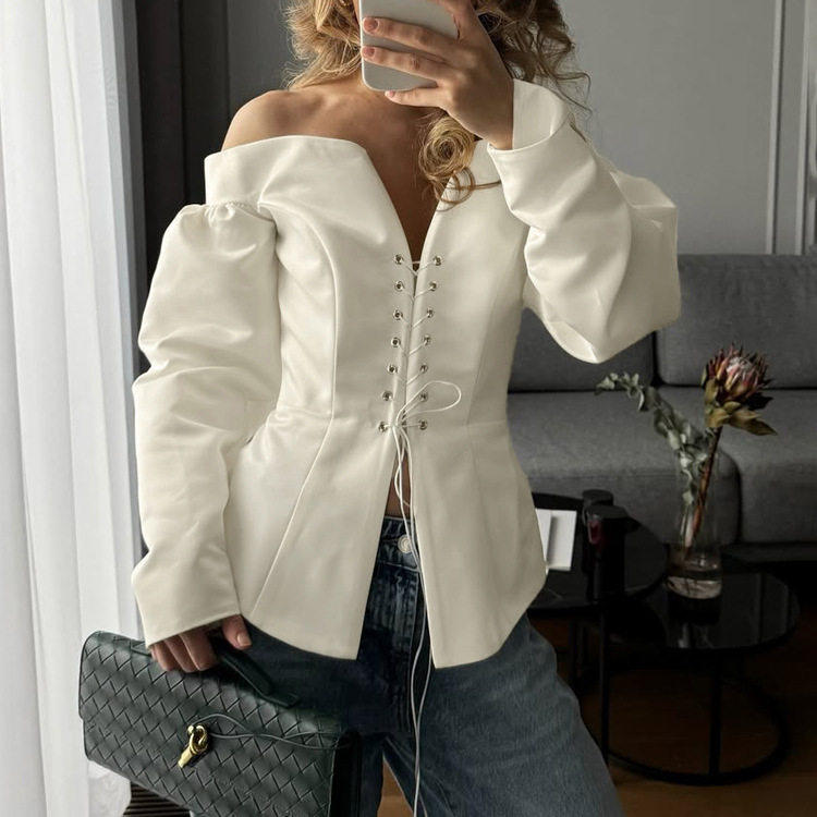 One-shouldertop欧美新
