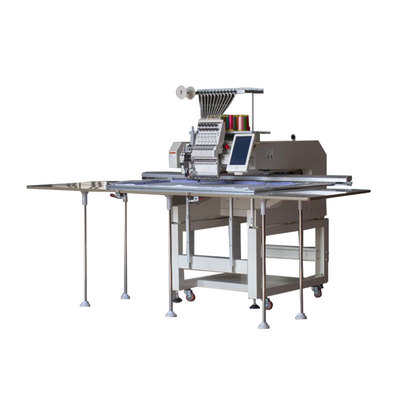 全自动单头电脑绣花机平绣机绳绣机 1000 rpm embroidery machine