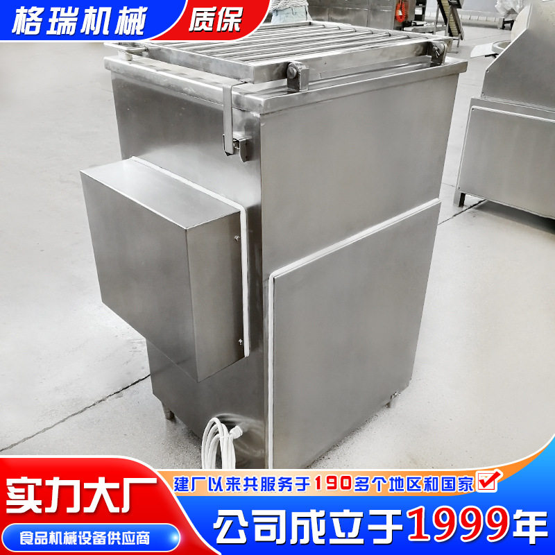 全自动冻猪肉绞肉机 立式鲜肉绞肉制品加工设备
