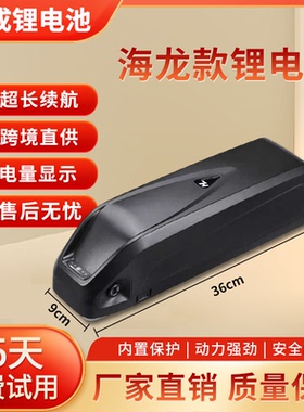 海龙自行车20ah改装通用48v助力车36v15ah锂电池一号全新锂电