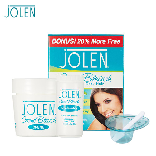 【全球购严选】Jolen漂眉漂胡膏淡胡剂温和脱色淡化眉毛汗毛胡子