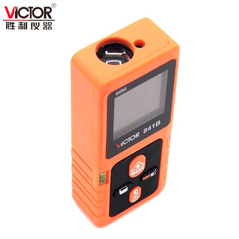 。胜利VC841A/B/C/D高精度电子尺手持测量仪量房仪红外线激光测距