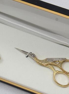 。意大利premax 3.5“9mm双?色?手?工艺鹳剪顶针丝绒礼盒