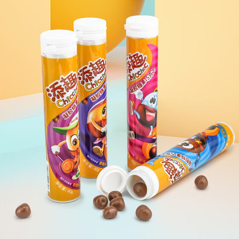 金帝蓝莓凝胶巧克力豆添趣系列