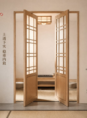 定制实木旋转门全国上门安装