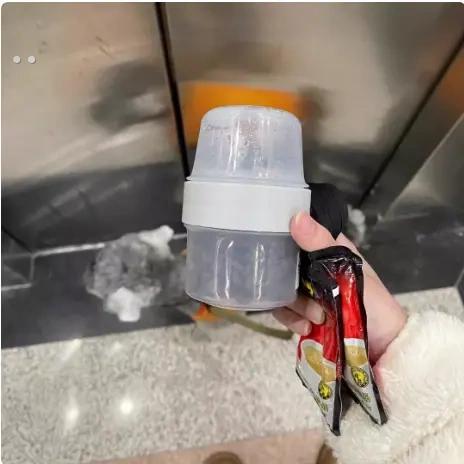 宠物狗外出水杯水壶零食盒便携喝水喂食器猫狗粮盒便携式小巧装粮