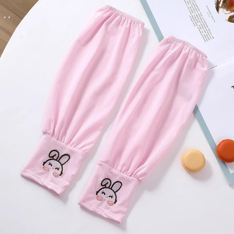 儿童冰丝防晒袖套男女童夏季宽松手袖小学生透气紫外线手臂套护袖