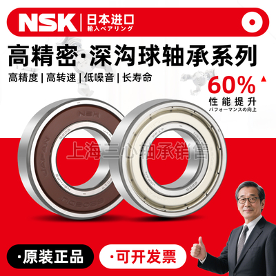 日本NSK进口轴承6200 6201 6202 6203 6204 6205 6206 DDU ZZ 2Z
