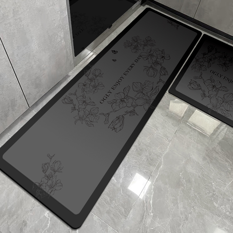 OGLY硅藻泥厨房吸水防滑地垫