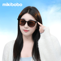 mikibobo太陽鏡2025新款墨鏡時(shí)尚感眼鏡男女通用開車可用墨鏡D