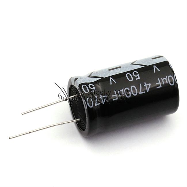 电解电容 50v4700uf 体积 22*35mm 直插  铝电解电容器