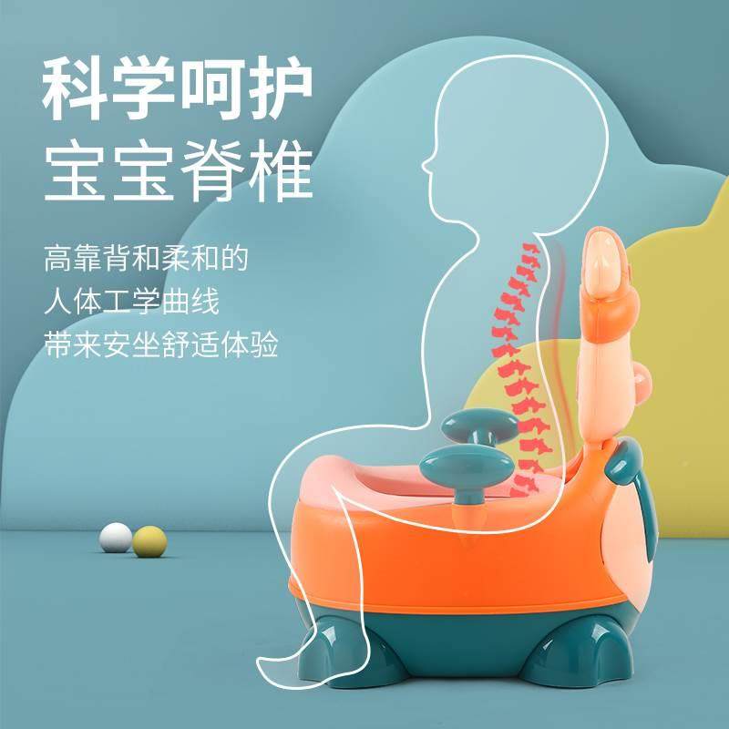 儿儿童马桶坐便器孩宝宝便盆婴儿幼大号男尿盆小n-019孩尿桶厕所