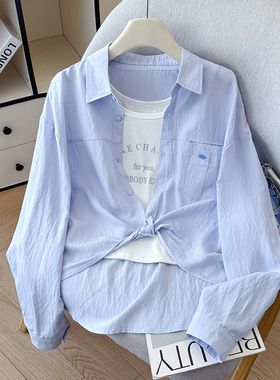 2026春季新款学院风背心两件套高腰衬衣不规则设计感衬衫套装