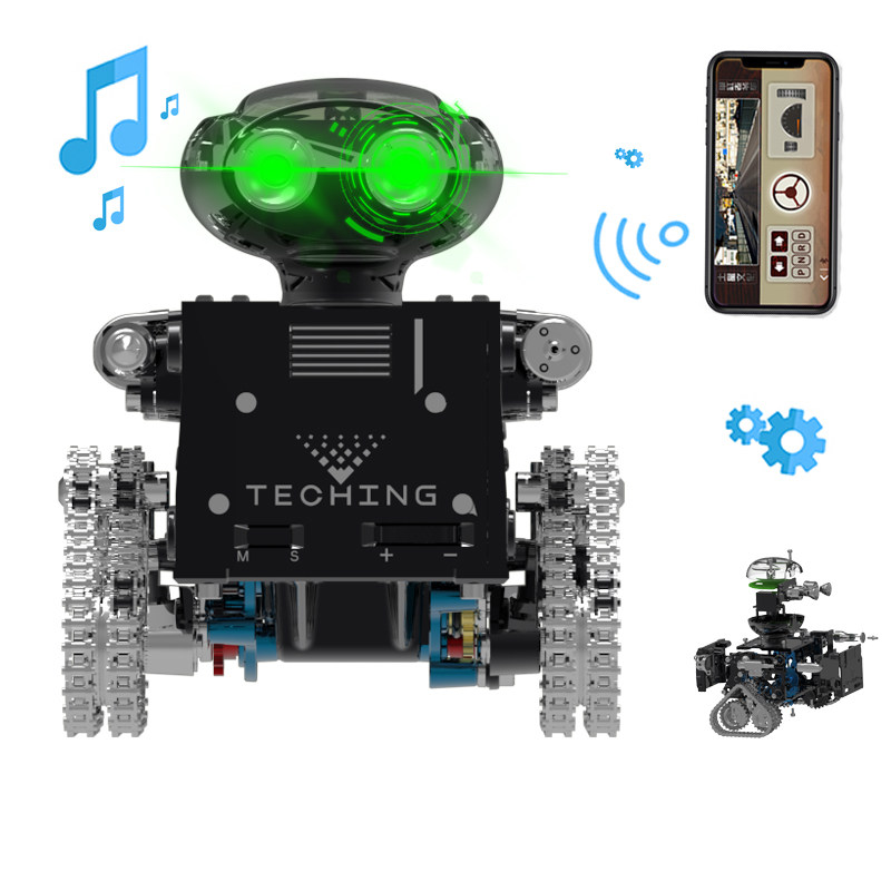 土星文化金属拼装模型机器人玩具