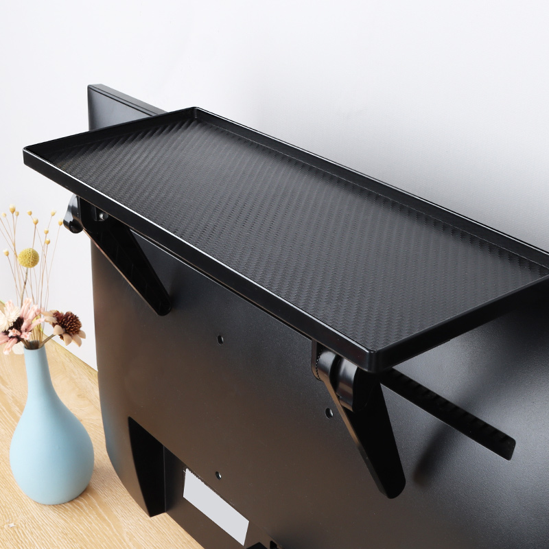 路由器机顶盒置物架免打孔固定神器悬空支架电视机上方光猫放置架