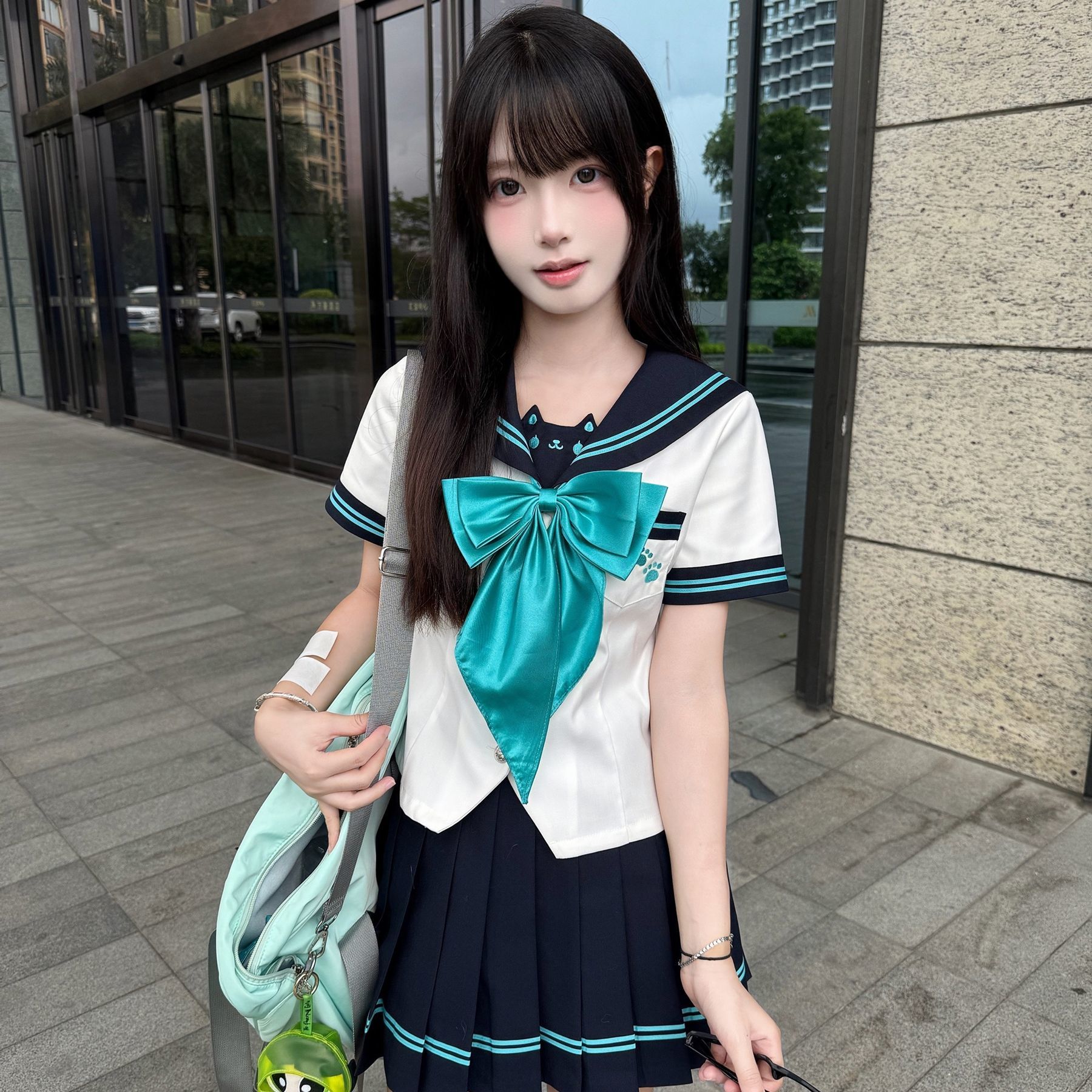 猫看花【呆呆小猫】jk原创水手服可爱学生校园风日系秋季制服正版