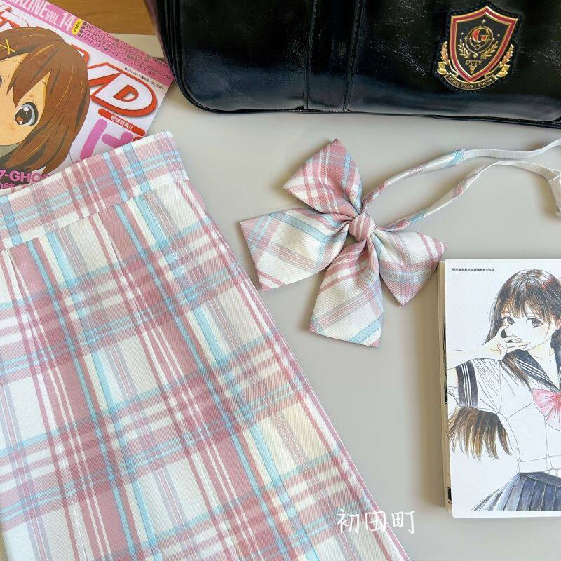 初田町【樱曲之恋】jk制服原创正版格裙日系粉色百褶裙短裙女夏
