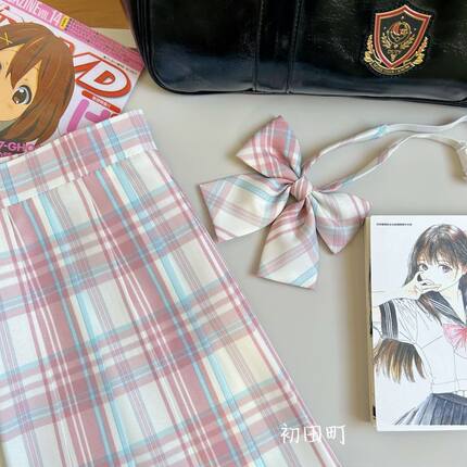 初田町【樱曲之恋】jk制服原创正版格裙日系粉色百褶裙短裙女夏