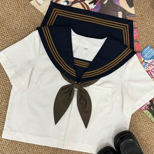 知半城原创正版水手服jk制服校供学院风短袖基础款班服套装秋季女
