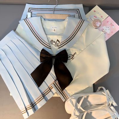 听风语原创【浅海乐章】JK水手服制服套装短袖长袖学院风