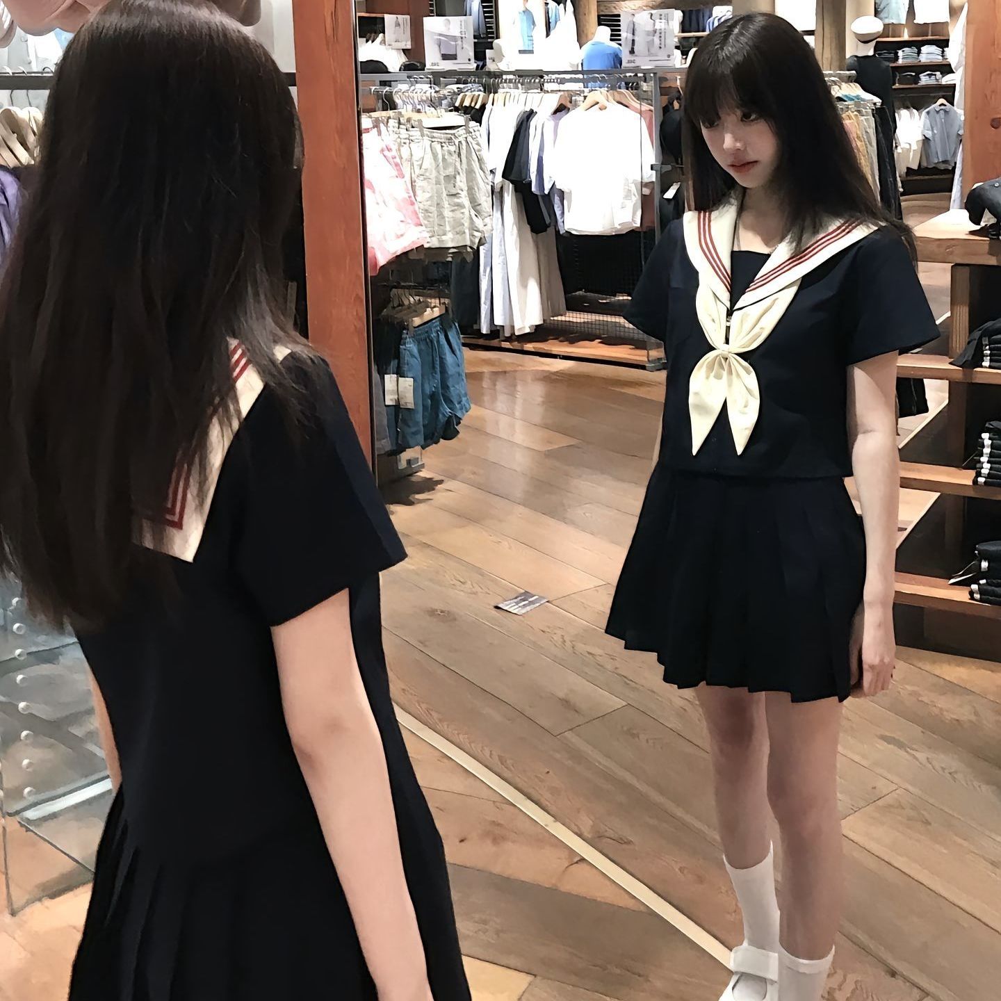 日常通用时尚休闲jk舒适百搭款