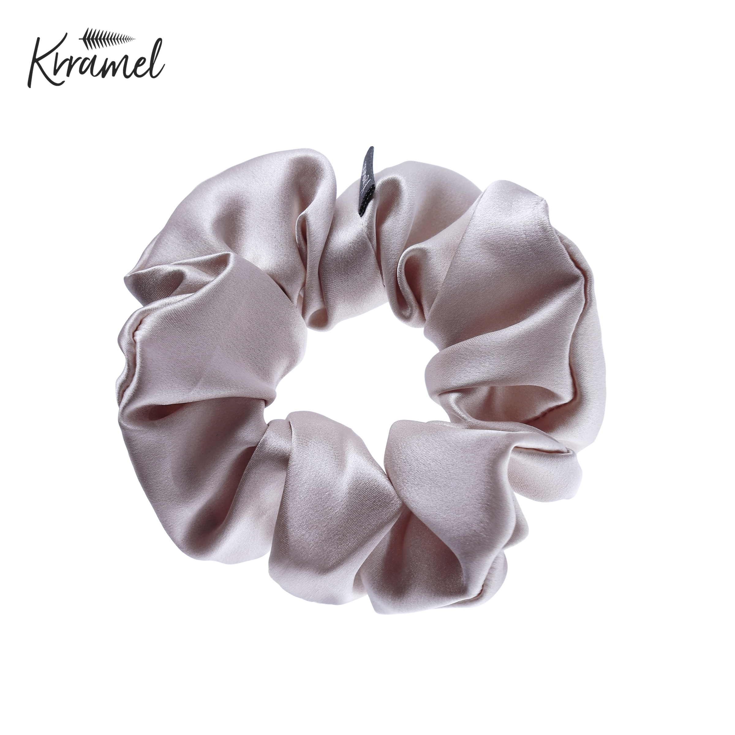 KRRAMEL【牛奶和爱丽丝】泡芙真丝发圈女礼盒桑蚕丝养发睡眠发圈