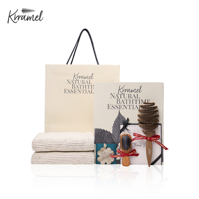 KRRAMEL猪鬃梳礼盒生日送闺蜜