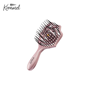 KRRAMEL玫瑰梳子便携小随身按摩蓬松颅顶儿童专用生日礼物女生
