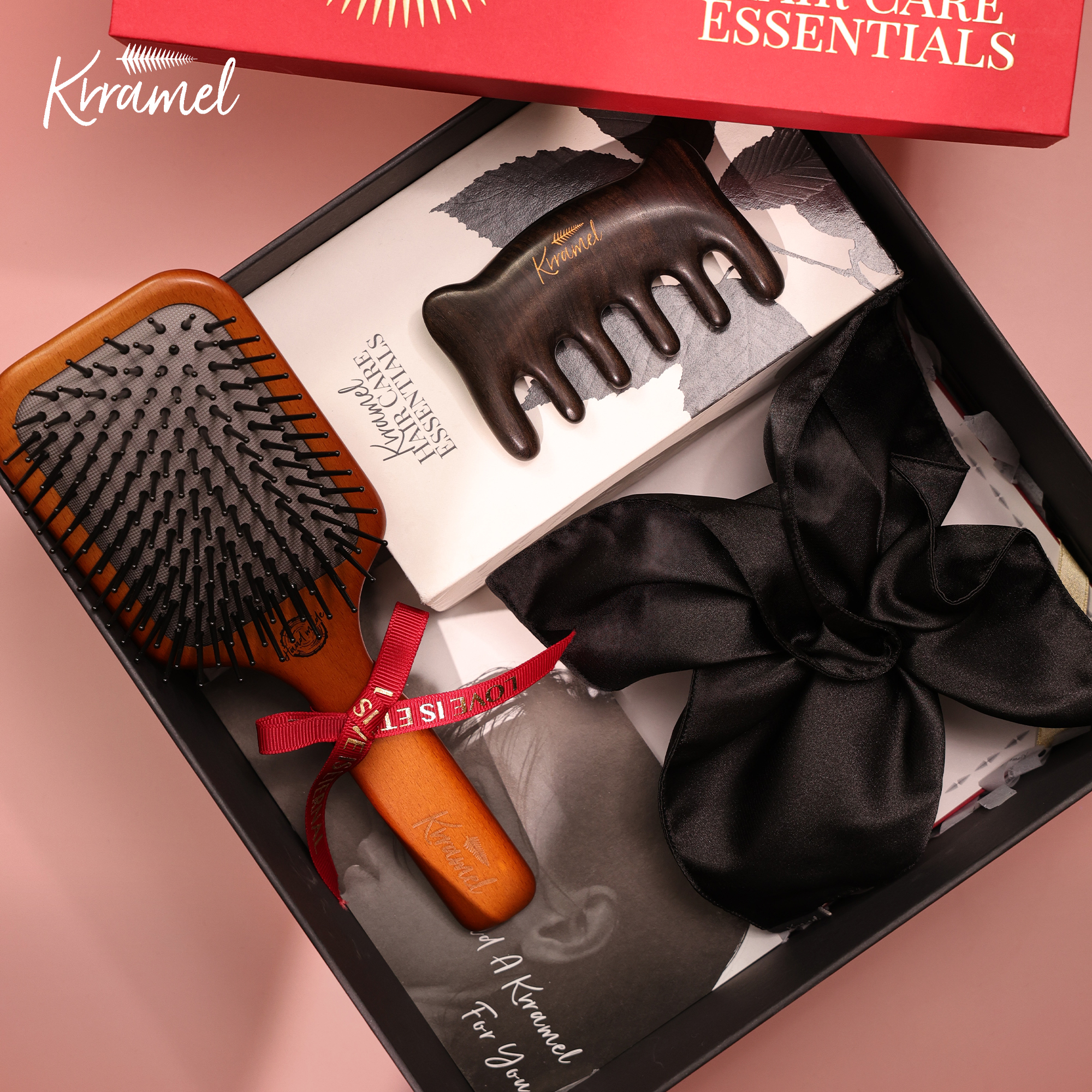 KRRAMEL送新娘高级按摩梳礼盒